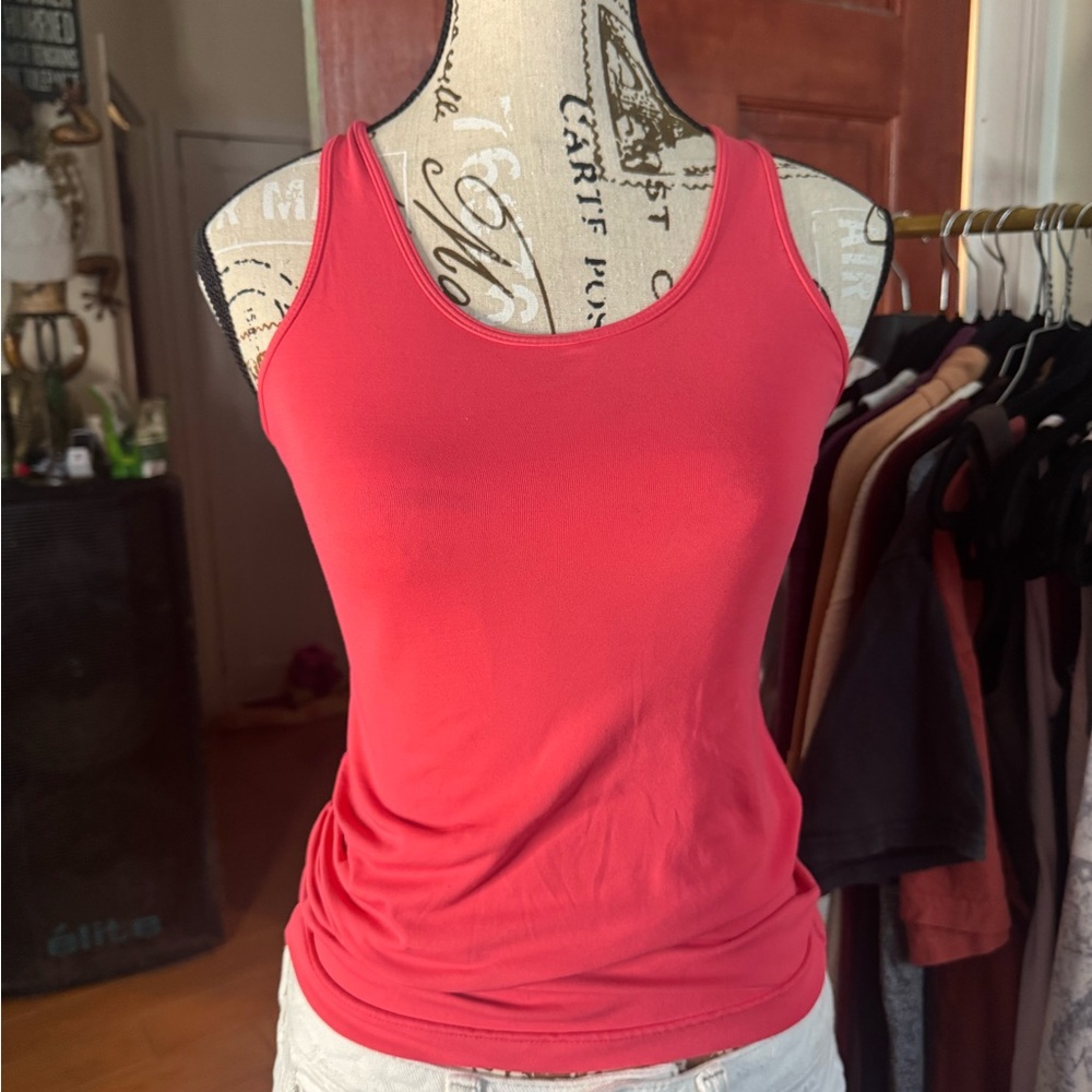Lululemon Athletica Vibrant Red Tank Top